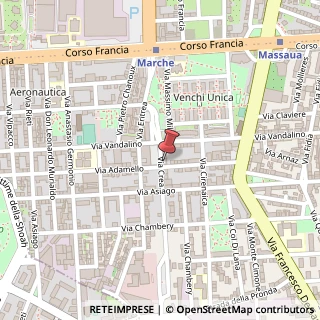 Mappa Via Crea, 7, 10142 Torino, Torino (Piemonte)