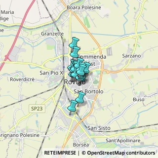 Mappa Piazzale Gabriele D'Annunzio, 45100 Rovigo RO, Italia (0.58526)