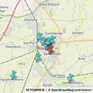 Mappa Piazzale Gabriele D'Annunzio, 45100 Rovigo RO, Italia (1.27818)