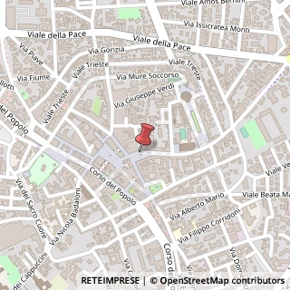 Mappa Piazza Giuseppe Garibaldi, 6, 45100 Rovigo, Rovigo (Veneto)