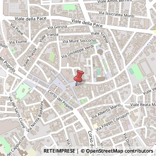 Mappa Piazza Giuseppe Garibaldi, 23, 45100 Rovigo, Rovigo (Veneto)