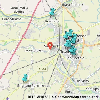 Mappa Via Antonio Salieri, 45100 Rovigo RO, Italia (2.26182)