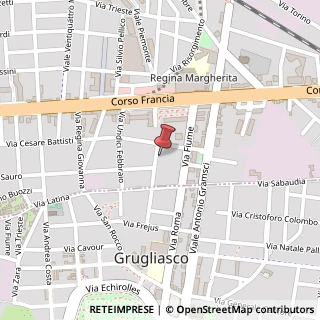 Mappa Via Bolzano, 21, 10093 Collegno, Torino (Piemonte)