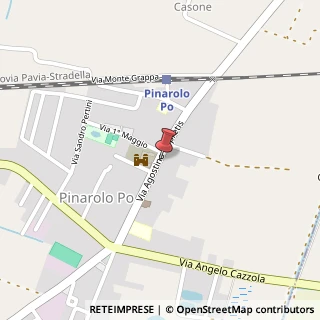 Mappa Via Agostino De Petris, 126, 27040 Pinarolo Po, Pavia (Lombardia)