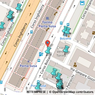 Mappa Corso Bolzano, 10122 Torino TO, Italia (0.09583)
