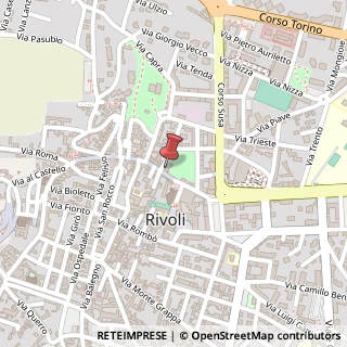 Mappa Via Fratelli Piol, 45, 10098 Rivoli, Torino (Piemonte)
