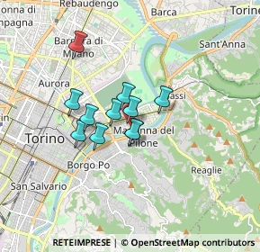 Mappa Lungo Po Antonelli Alessandro, 10153 Torino TO, Italia (1.12273)