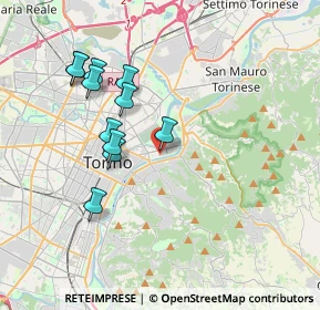 Mappa Lungo Po Antonelli Alessandro, 10153 Torino TO, Italia (3.50818)