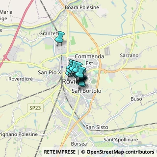 Mappa Via IV Novembre, 45100 Rovigo RO, Italia (0.48235)