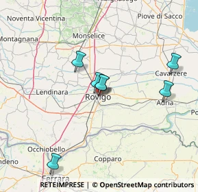 Mappa Via IV Novembre, 45100 Rovigo RO, Italia (32.247)