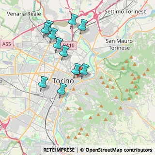 Mappa Largo Maresciallo Rosario Berardi, 10153 Torino TO, Italia (3.75273)