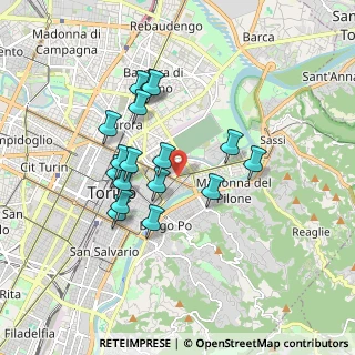 Mappa Largo Maresciallo Rosario Berardi, 10153 Torino TO, Italia (1.55176)