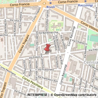 Mappa Via Fr?jus, 94, 10139 Torino, Torino (Piemonte)