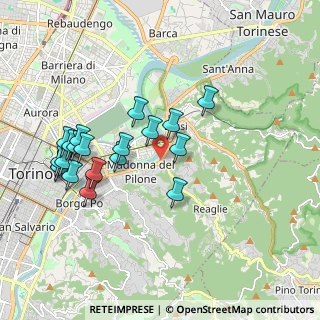 Mappa Via Federico Garelli, 10132 Torino TO, Italia (1.929)