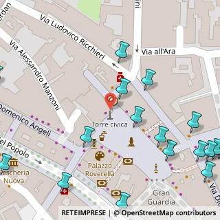 Mappa Piazza Vittorio Emanuele, 45100 Rovigo RO, Italia (0.112)