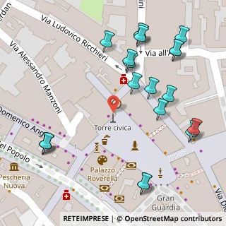 Mappa Piazza Vittorio Emanuele, 45100 Rovigo RO, Italia (0.08)