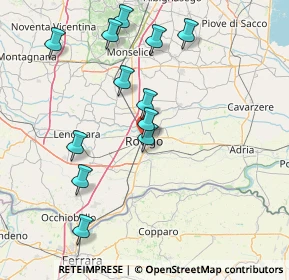 Mappa Via Emilio Zanella, 45100 Rovigo RO, Italia (15.84833)