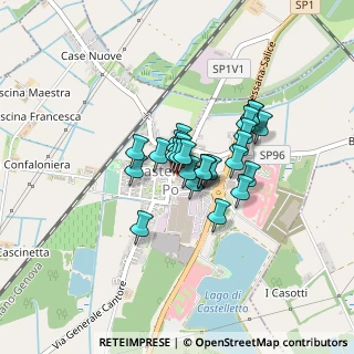 Mappa Piazza municipio, 27040 Castelletto di Branduzzo PV, Italia (0.25769)