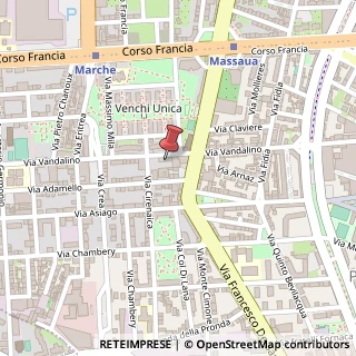 Mappa Via Vandalino, 53, 10142 Torino, Torino (Piemonte)