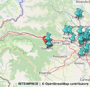 Mappa SP 188, 10094 Valgioie TO, Italia (20.3185)