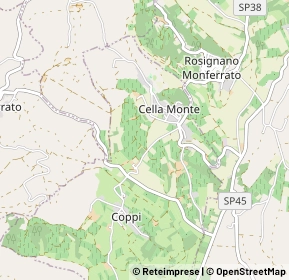 Mappa 15039 Cella Monte AL, Italia (0.59231)