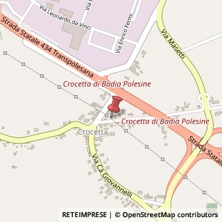 Mappa Via Trivellin Ovest, 87, 45021 Badia Polesine, Rovigo (Veneto)