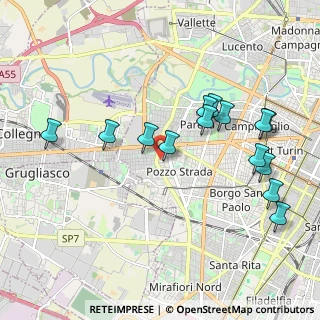 Mappa Via Arnaz, 10141 Torino TO, Italia (2.06714)