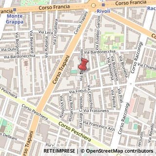 Mappa Via capriolo luigi 8, 10139 Torino, Torino (Piemonte)