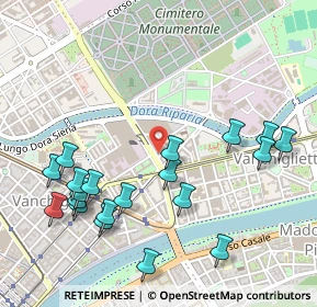 Mappa Via Montalto, 10153 Torino TO, Italia (0.5875)