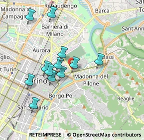 Mappa Corso Tortona, 10135 Torino TO, Italia (1.72333)