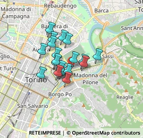 Mappa Via Montalto, 10153 Torino TO, Italia (1.1215)