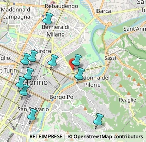 Mappa Corso Tortona, 10135 Torino TO, Italia (2.33)