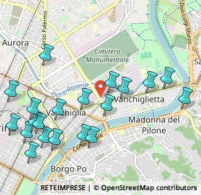 Mappa Via Montalto, 10153 Torino TO, Italia (1.2015)