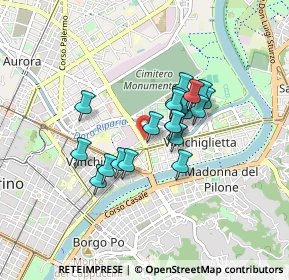 Mappa Via Montalto, 10153 Torino TO, Italia (0.621)