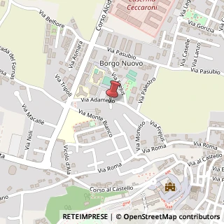 Mappa Via Adamello, 7, 10098 Rivoli, Torino (Piemonte)