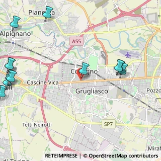 Mappa Via Rossini, 10093 Collegno TO, Italia (3.30385)