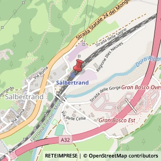 Mappa Via Gleisetta, 4, 10050 Salbertrand, Torino (Piemonte)