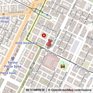Mappa Via Cernaia, 36, 10122 Torino, Torino (Piemonte)