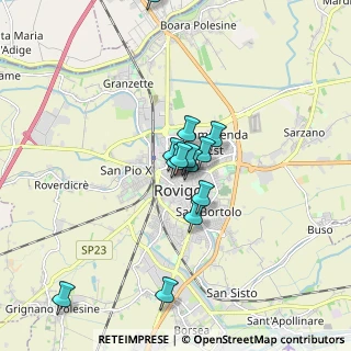 Mappa Via Piave, 45100 Rovigo RO, Italia (1.35231)