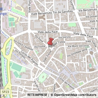 Mappa Via Giovanni Magro, 3, 45100 Rovigo RO, Italia, 45100 Ro, Ferrara (Emilia Romagna)