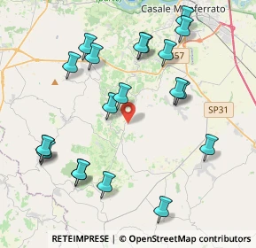 Mappa Cascina Noceto, 15030 Rosignano Monferrato AL, Italia (4.483)