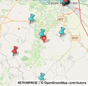 Mappa Cascina Noceto, 15030 Rosignano Monferrato AL, Italia (6.7805)