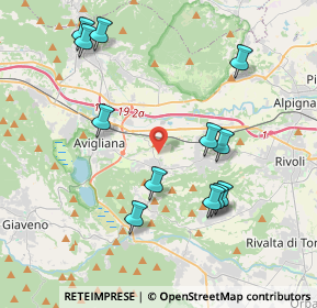 Mappa 10090 Buttigliera Alta TO, Italia (4.23167)