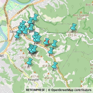 Mappa Strada Comunale del Cartman, 10132 Torino TO, Italia (0.95296)