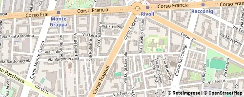 Mappa Torino