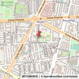 Mappa Via Eusebio Garizio,  24, 10139 Torino, Torino (Piemonte)
