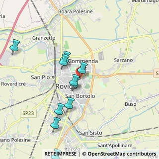 Mappa Viale Erminia Fuà Fusinato, 45100 Rovigo RO, Italia (2.28364)