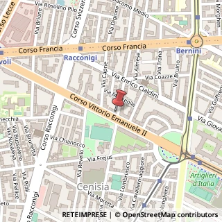 Mappa Corso Vittorio Emanuele II, 172, 10138 Torino, Torino (Piemonte)