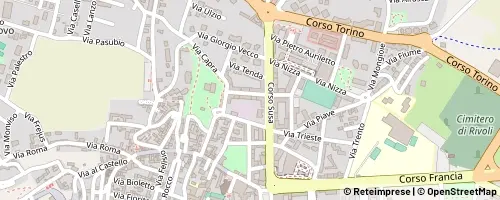 Mappa Rivoli