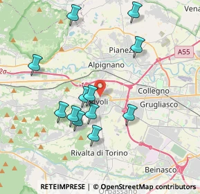 Mappa Via Alessandro Manzoni, 20121 Rivoli TO, Italia (3.72)